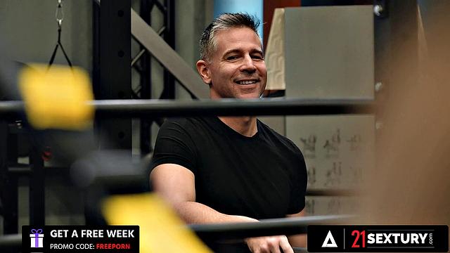 21 SEXTURY - Busty Monika Fox DP'd Tight Gym Outfit