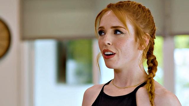 Naturally Stacked Masseuse Octavia Red Gets Horny While Massaging Redhead Bestie Madi Collins