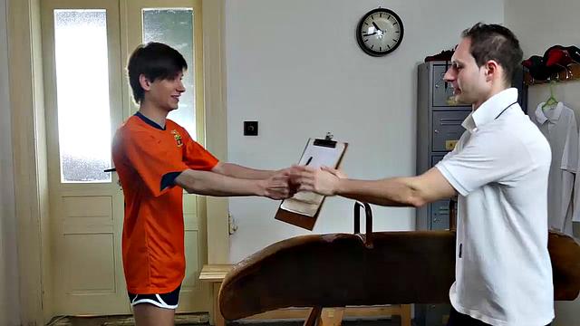 Coach Barebacks Young Yuri