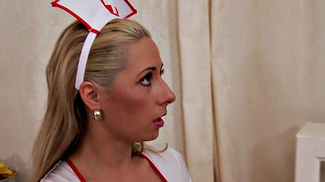 Vintage nurses gaping incel with anal	play