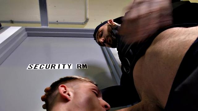 Bisexual babe licked, fucked, and jizzed in security.