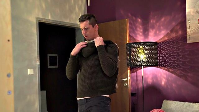 21yo hostel babe and her big-titted BFF in pussypounded 3some