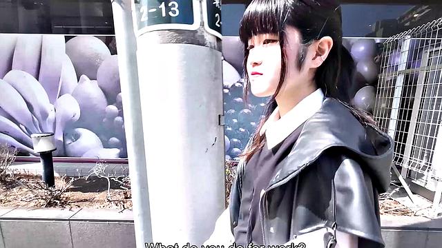 Slutty Nerd Otoka Aoki In First Professional Porn Scene