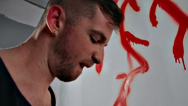 Jockstrap bottom stud assfucked by cocksucked BF