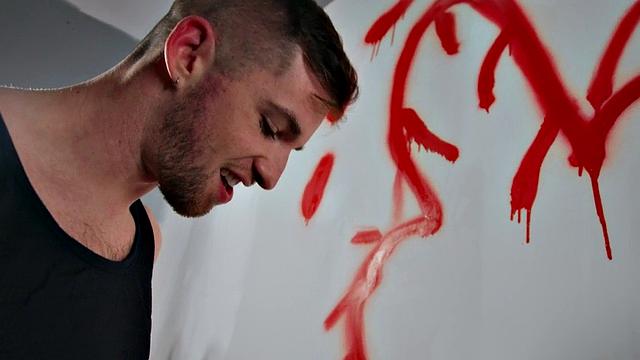 Jockstrap bottom stud assfucked by cocksucked BF