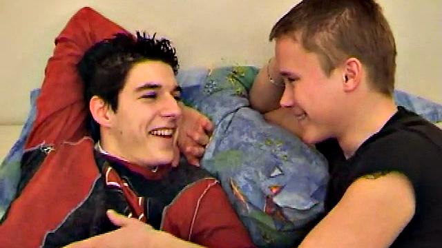Vintage jock gives head to lover