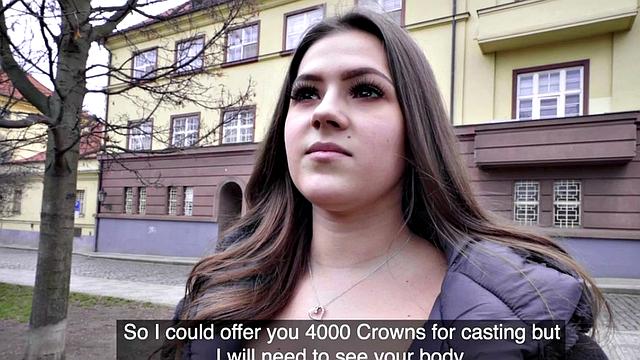 Pulled European Fucks in Public for Some Easy Cash