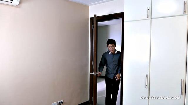 Daddy Fucks Office Boys