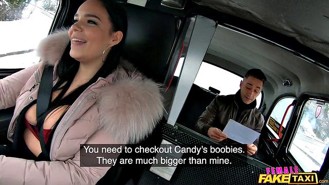 Anal Gaping on Backseat