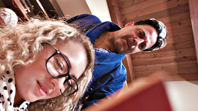 Tiny Blonde Bookworm