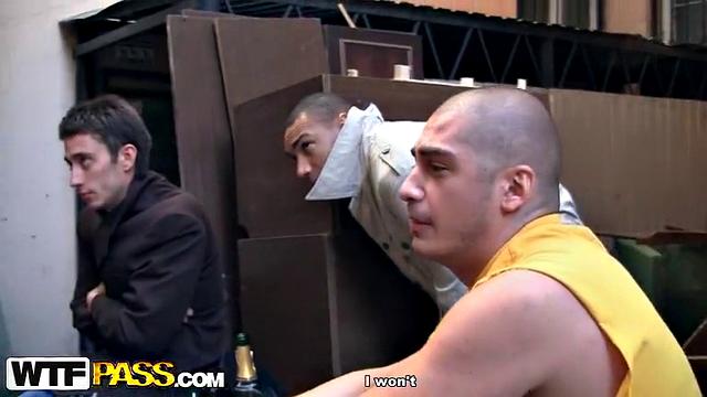 Teen tries double penetration