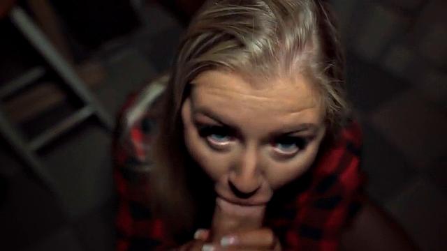 Public dirty slut penetrated in wet pussy hole