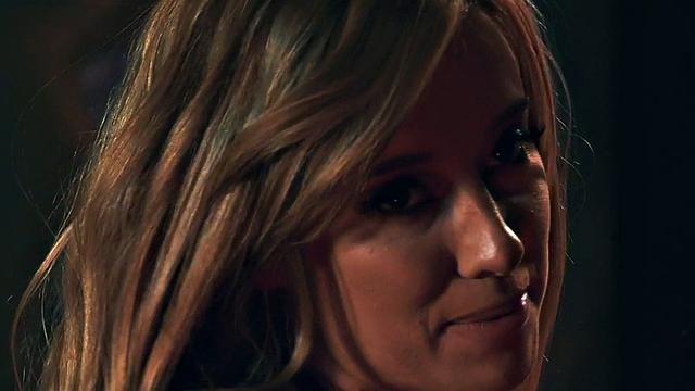 Busty Ebony 3some fucked on billiard table with her BFF