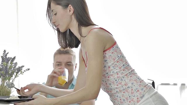 Zarina in one big cock