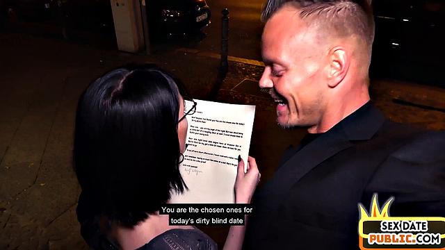 Stunning inked babe cockriding a guy