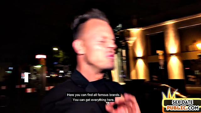 Stunning inked babe cockriding a guy