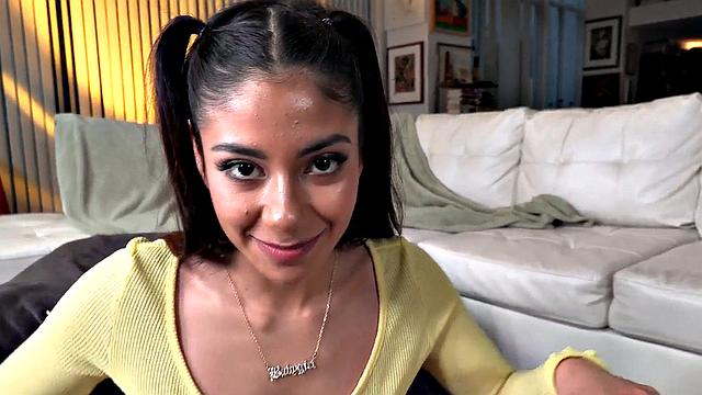 BJ amateur slut POV fucked while talking dirty