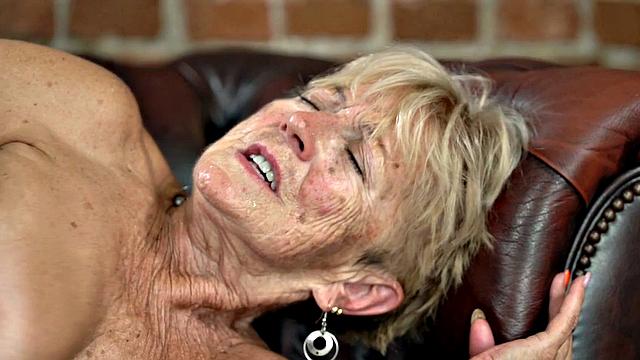 LUSTY GRANDMAS - Extra Granny Gets Her Pussy Fucked Like Good Old Days