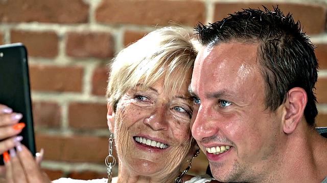 LUSTY GRANDMAS - Extra Granny Gets Her Pussy Fucked Like Good Old Days