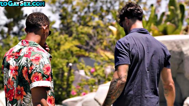 Uniformed stud barebacked till cumshot by colleague