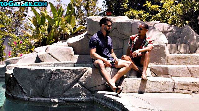 Uniformed stud barebacked till cumshot by colleague