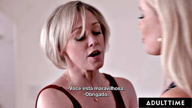 ADULT TIME - Big Boobs Swingers Savannah Bond & Dee Williams Exchange Hubby - PORTUGUESE SUBTITLES