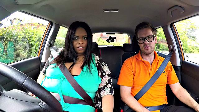 Big Black Beauty Banged