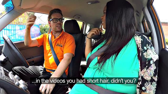 Big Black Beauty Banged