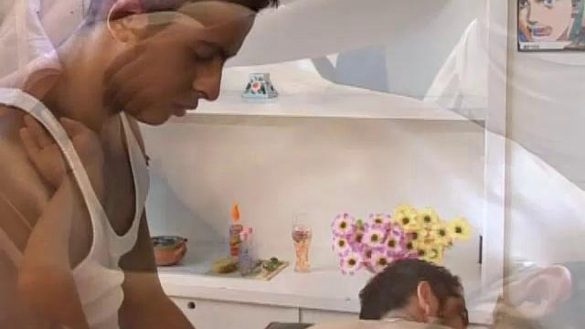 Latino Hunk Sucking Off Masseur