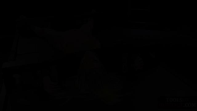 Suspended slut toyed by maledom