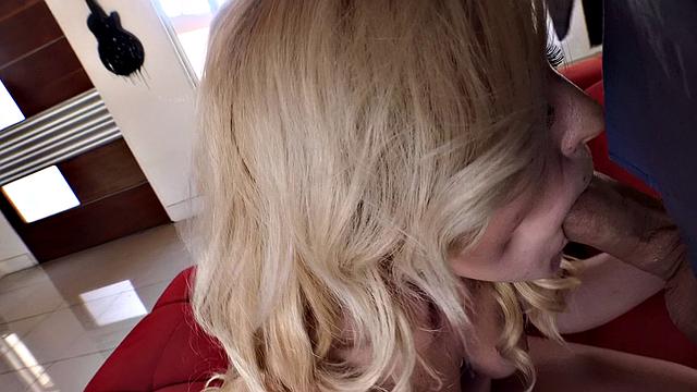 Blonde Blows Insurance Guy