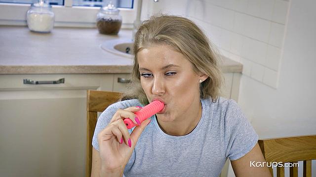 Eyla Moore rides hard cock in a steamy straight session