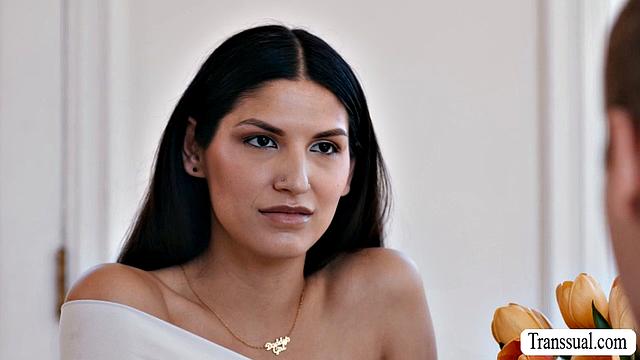 Skinny babe gives her lover a blowjob payment