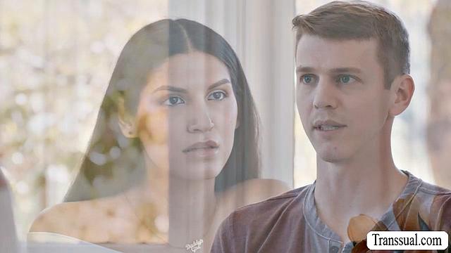 Skinny babe gives her lover a blowjob payment