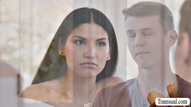 Skinny babe gives her lover a blowjob payment