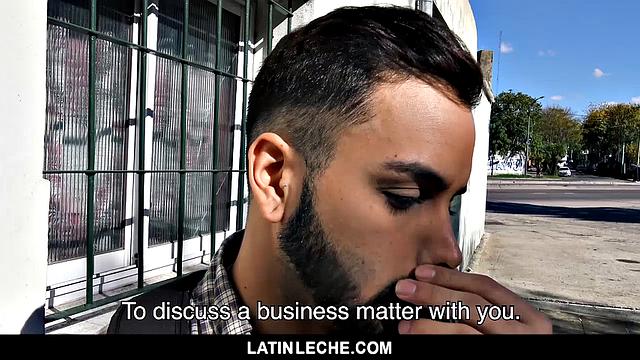 Venezuelan stud takes a wild alley cock ride and gets a sticky welcome to Buenos Aires