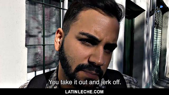 Venezuelan stud takes a wild alley cock ride and gets a sticky welcome to Buenos Aires