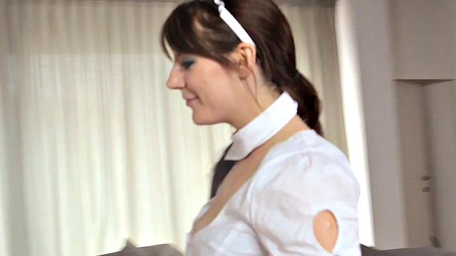 Seduced wild BBC slut fucked in anal in doggystyle