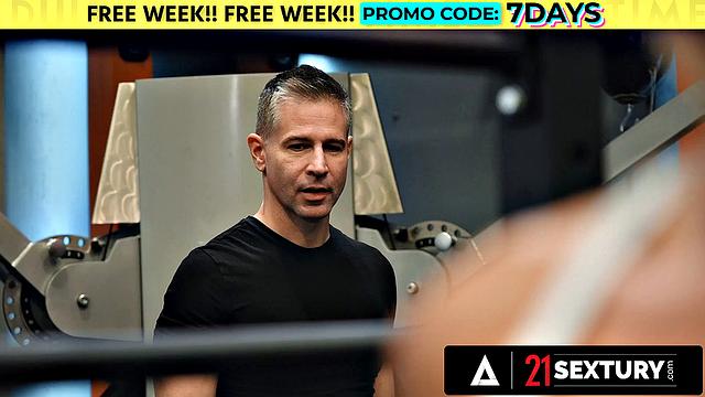 21 SEXTURY - Big Titties Monika Fox Gets Double Penetrated During Hot Threesome