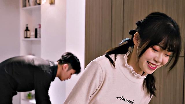 Petite Japanese Yuli gets seduced and fucked by a masseur