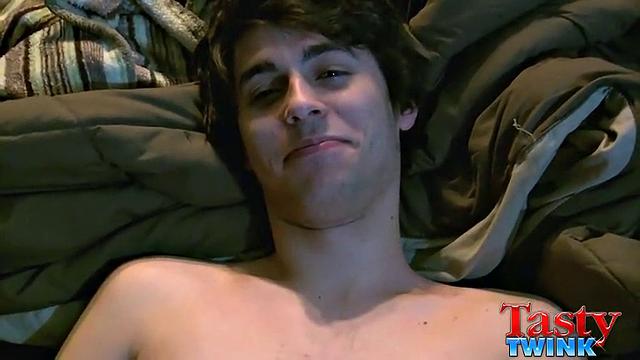 Lucas takes Trace's thick cock in a steamy pov fuck session