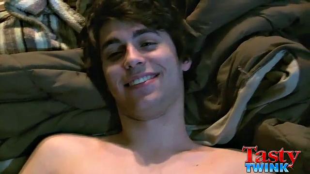 Lucas takes Trace's thick cock in a steamy pov fuck session