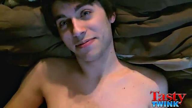 Lucas takes Trace's thick cock in a steamy pov fuck session