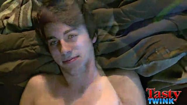 Lucas takes Trace's thick cock in a steamy pov fuck session
