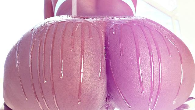 AllBlackX - Big Assed Destiny Marshall Rammed By BBC