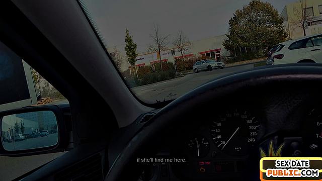 Stunning inked slut doggystyled outdoors