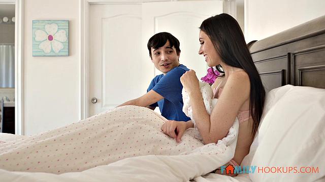 Ashley Wolf gets caught masturbating.