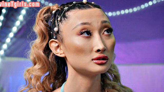 Stunning Ladyboy penetrated anally by BF