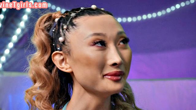 Stunning Ladyboy penetrated anally by BF