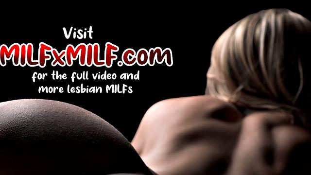 Blonde MILFs in 3some session